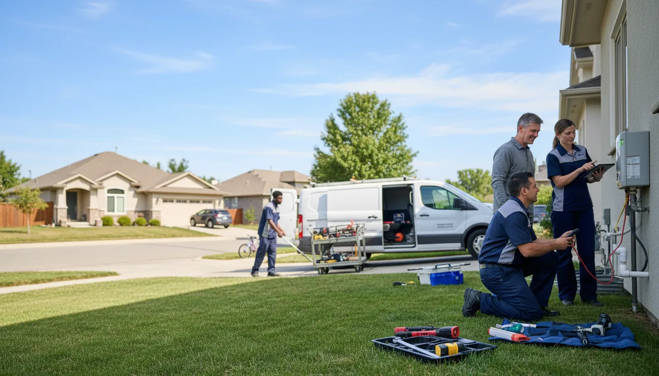 Tankless water heater service in Reliance, SD